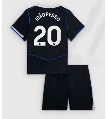Chelsea Joao Pedro #20 Tredjetrøje Børn 2025-26 Kortærmet (+ Korte bukser)